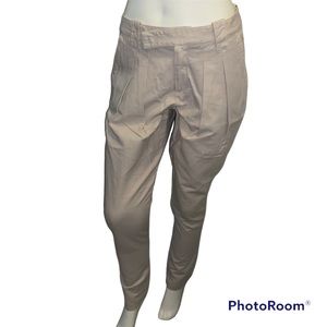 See By Chloe Khaki Straight Leg Pants - Size 4